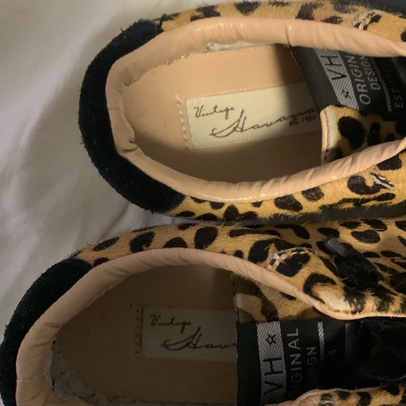 Leopard Print Athletic Shoes - Picture 3 of 5
